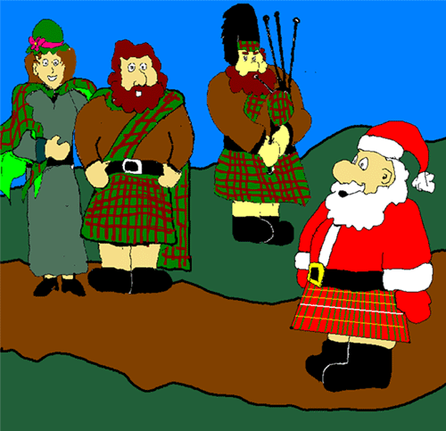 How Santa found Scotland