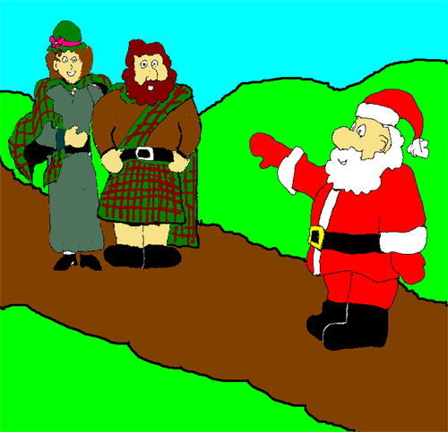 How Santa found Scotland